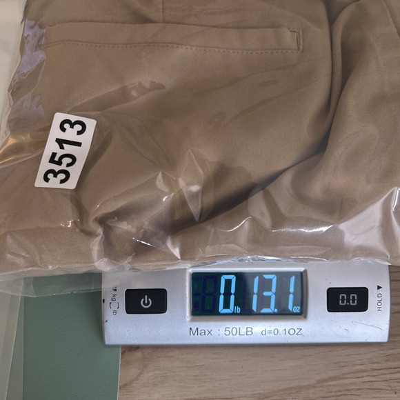 Primo Pants Mens 40x30 Beige Ankle Zip Golf Performance Stretch Logo - Picture 14 of 14